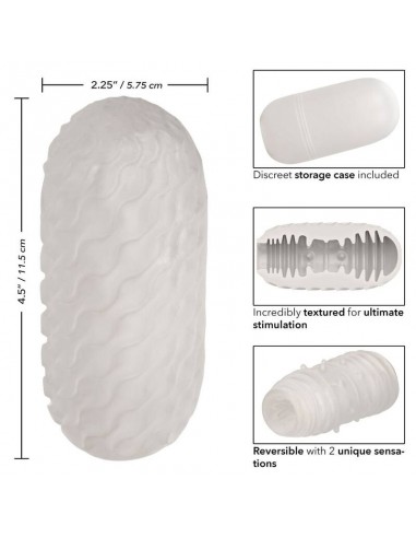 CALIFORNIA EXOTICS REVERSIBLE RIBBED STROKER