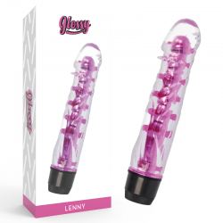 GLOSSY LENNY VIBRADOR ROSA