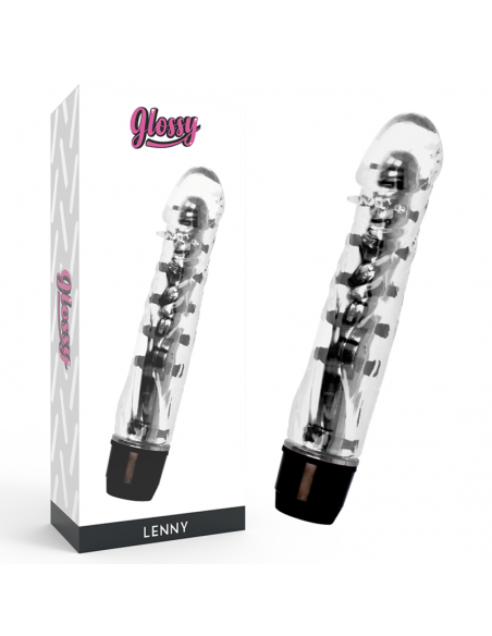 GLOSSY LENNY VIBRADOR NEGRO