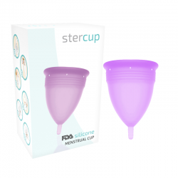 STERCUP COPA MENSTRUAL FDA SILICONE TALLA S LILA