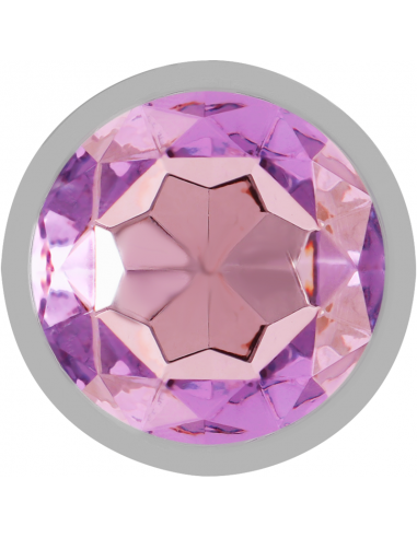 INTENSE PLUG ANAL METAL CON CRISTAL VIOLETA TALLA S
