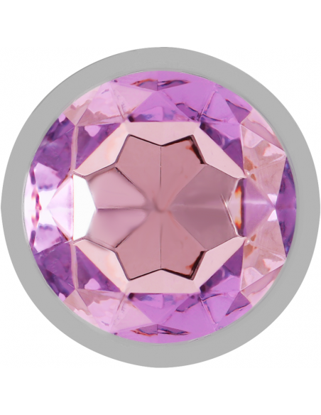 INTENSE PLUG ANAL METAL CON CRISTAL VIOLETA TALLA M