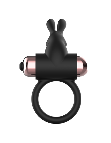 COQUETTE COCK RING ANILLO VIBRADOR NEGRO GOLD