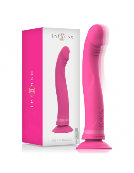 INTENSE MICHELANGELO DILDO VIBRADOR SILICONA ROSA