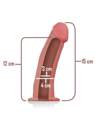INTENSE ARNeS HUECO CON DILDO 16 X 3 CM