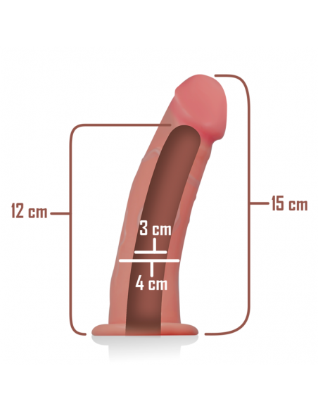 INTENSE ARNeS HUECO CON DILDO 16 X 3 CM