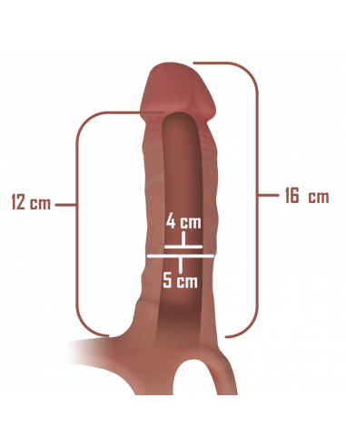 INTENSE ARNeS HUECO CON DILDO 16 X 35 CM