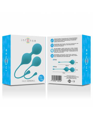 INTENSE BOLAS KEGEL PACK KENDALL AZUL