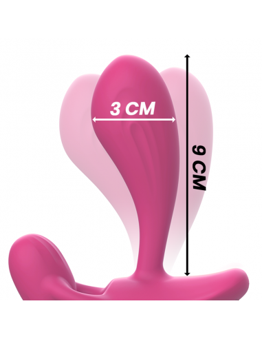 INTENSE SHELLY PLUG ANAL CONTROL REMOTO ROSA