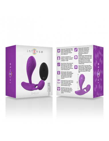INTENSE SHELLY PLUG ANAL CONTROL REMOTO MORADO