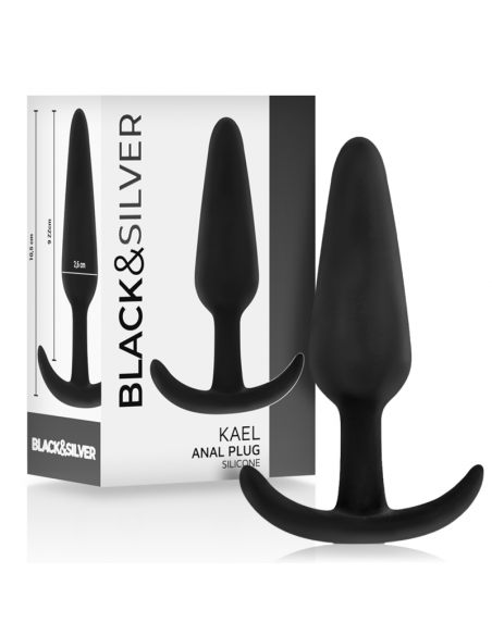 BLACKSILVER KAEL PLUG ANAL SILICONA CON ASA MEDIANO