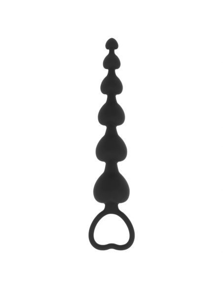 BLACKSILVER MILA CADENA ANAL DE CORAZONES 18 CM