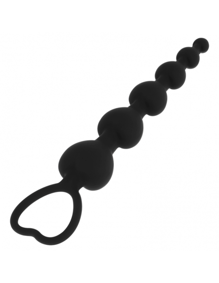 BLACKSILVER MILA CADENA ANAL DE CORAZONES 18 CM