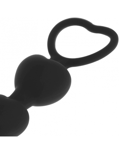 BLACKSILVER MILA CADENA ANAL DE CORAZONES 18 CM