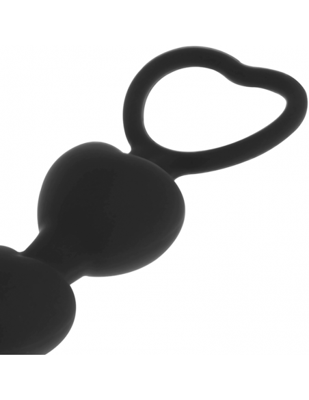 BLACKSILVER MILA CADENA ANAL DE CORAZONES 18 CM