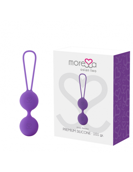 MORESSA OSIAN TWO PREMIUM SILICONA LILA
