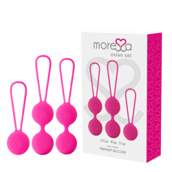 MORESSA OSIAN SET PREMIUM SILICONA ROSA