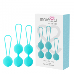 MORESSA OSIAN SET PREMIUM SILICONA TURQUESA