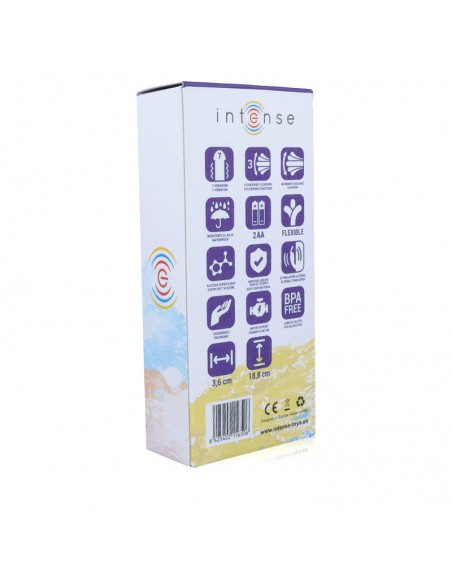 INTENSE SUSY VIBRADOR OSCILANTE SILICON RABBIT LILA