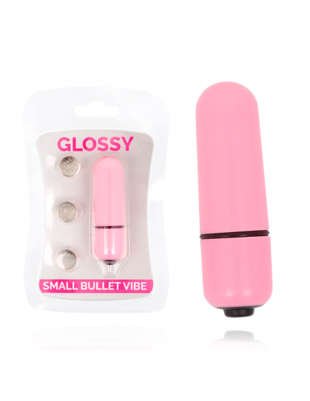 GLOSSY SMALL BALA VIBRADORA ROSA