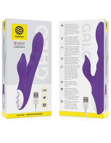 GALATEA GALO VIBRADOR LILA COMPATIBLE CON WATCHME WIRELESS TECHNOLOGY