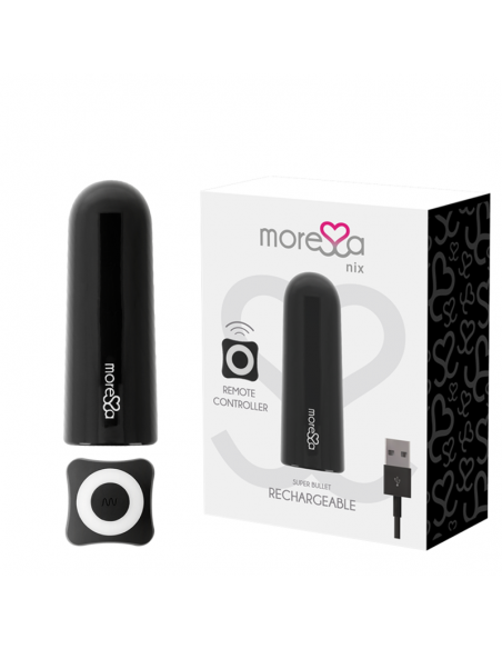 MORESSA NIX VIBRADOR CONTROL REMOTO NEGRO