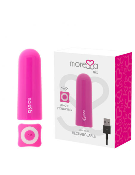 MORESSA NIX VIBRADOR CONTROL REMOTO ROSA