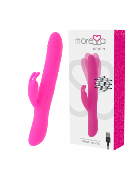 MORESSA SOMER VIBRADOR PREMIUM CON ROTACION MULTIPLE