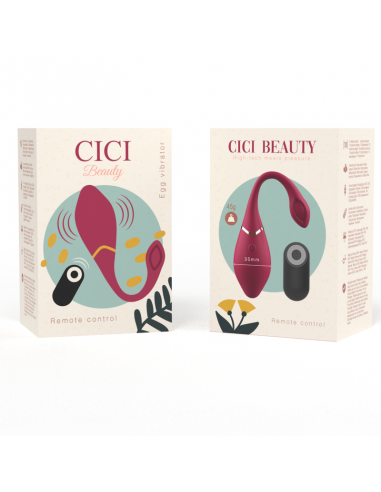 CICI BEAUTY PREMIUM SILICONE EGG VIBRATOR REMOTE CONTROL