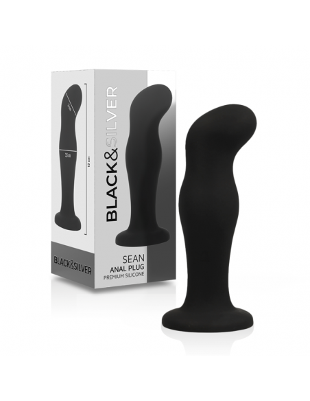 BLACKSILVER SEAN PLUG ANAL SILICONA PREMIUM NEGRO