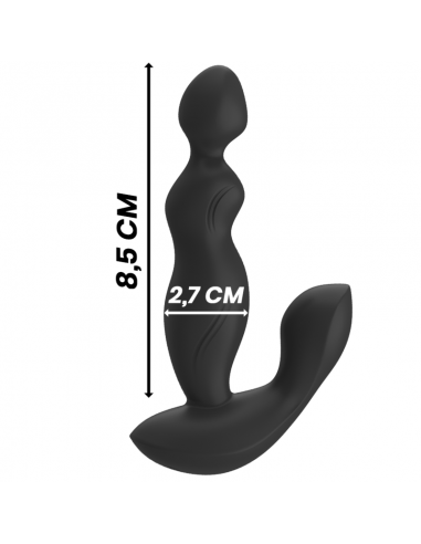 BLACKSILVER CORA PLUG ANAL SILICONA CONTROL REMOTO