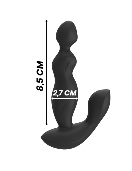BLACKSILVER CORA PLUG ANAL SILICONA CONTROL REMOTO