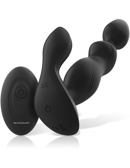 BLACKSILVER CORA PLUG ANAL SILICONA CONTROL REMOTO