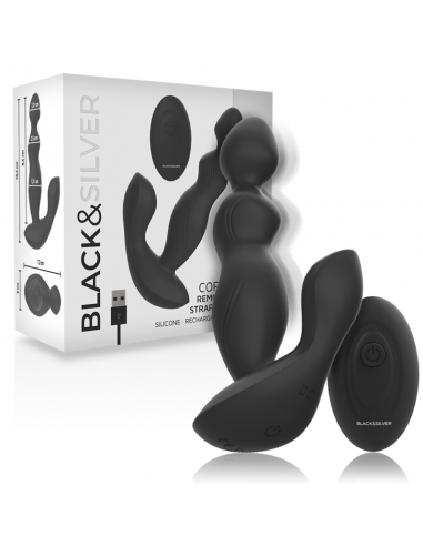 BLACKSILVER CORA PLUG ANAL SILICONA CONTROL REMOTO