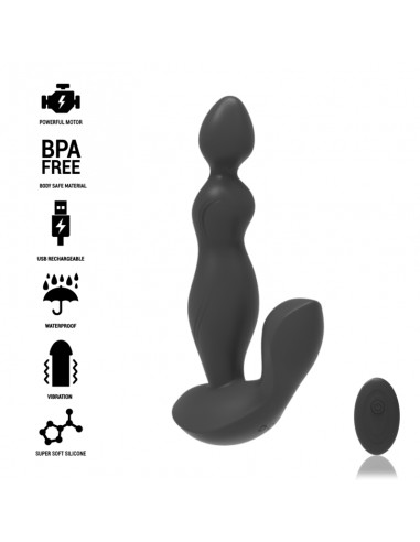 BLACKSILVER CORA PLUG ANAL SILICONA CONTROL REMOTO