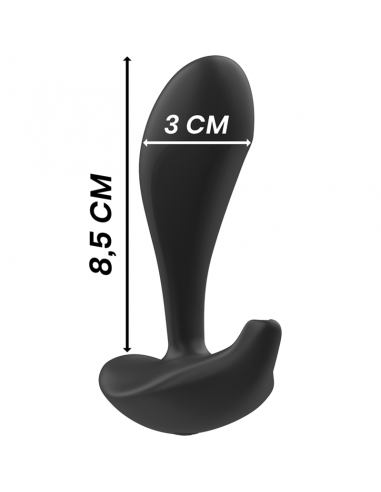 BLACKSILVER DWAYNE PLUG ANAL SILICONA CONTROL REMOTO