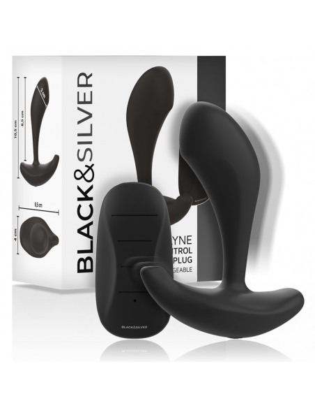 BLACKSILVER DWAYNE PLUG ANAL SILICONA CONTROL REMOTO
