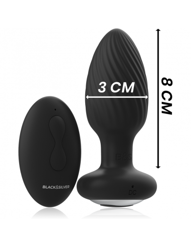 BLACKSILVER WELLS PLUG ANAL SILICONA CONTROL REMOTO