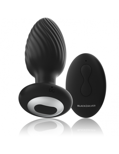 BLACKSILVER WELLS PLUG ANAL SILICONA CONTROL REMOTO
