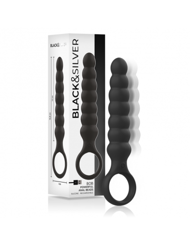 BLACKSILVER BOB POTENTE CADENA ANAL SILICONA