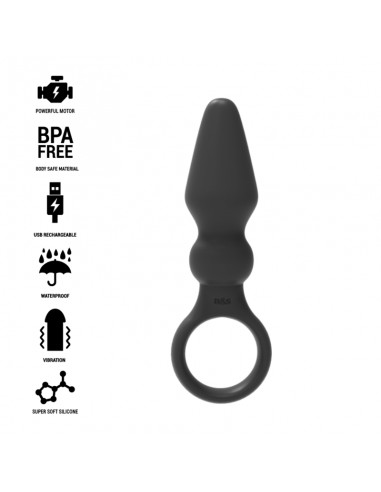 BLACKSILVER OZZY POTENTE PLUG ANAL SILICONA