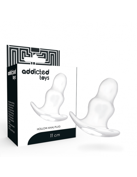 ADDICTED TOYS DILATADOR ANAL MEDIANO 11 CM TRANSPARENTE ADDICTED TOYS DILATADOR ANAL MEDIANO 11 CM TRANSPARENTE