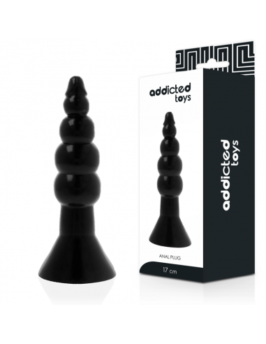 ADDICTED TOYS ANAL PLUG 17CM BLACK