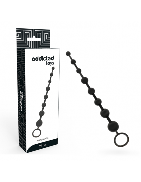 ADDICTED TOYS ANAL BEADS 29CM NEGRO