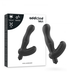 ADDICTED TOYS ESTIMULADOR ANAL PROSTATA SILICONA P SPOT VIBE