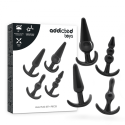 ADDICTED TOYS SET 4 PLUGS ANALES