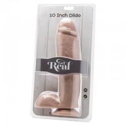 GET REAL DILDO 255 CM CON TESTICULOS NATURAL 2