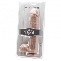 GET REAL DILDO 28 CM CON TESTICULOS NATURAL 2