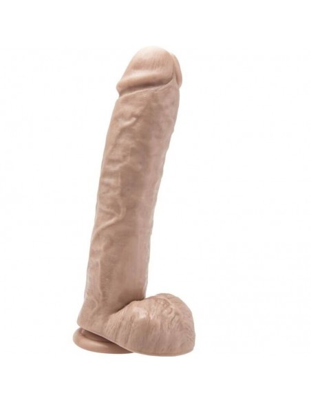 GET REAL DILDO 28 CM CON TESTICULOS NATURAL