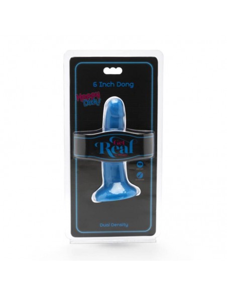 GET REAL HAPPY DICKS DONG 12 CM AZUL